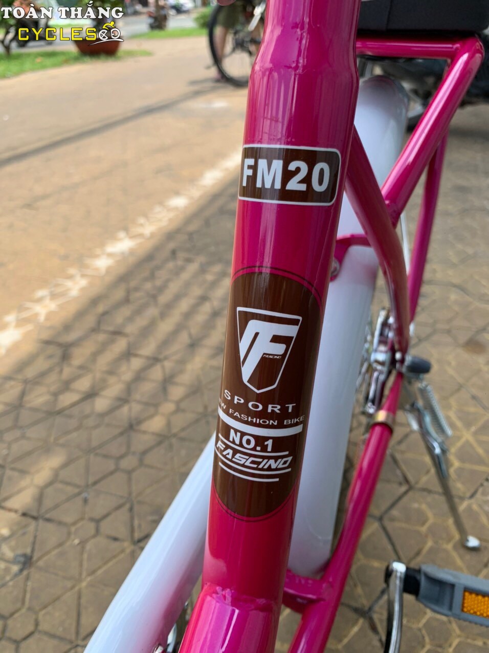 Xe đạp trẻ em Fascino FM20 Girl Đỏ