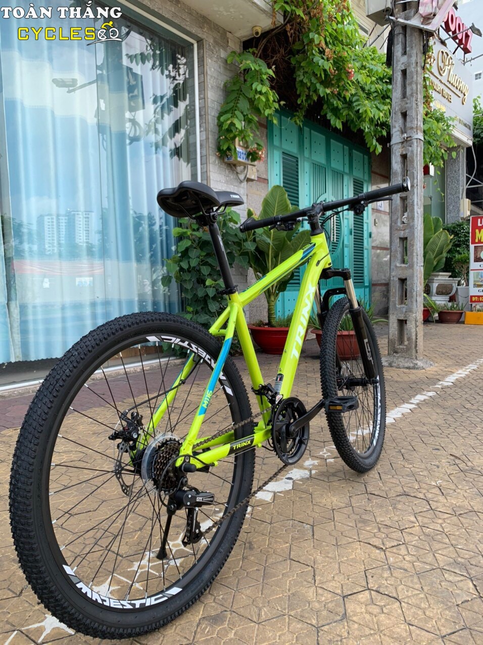 Xe đạp địa hình TrinX M116 2021 Xanh lá