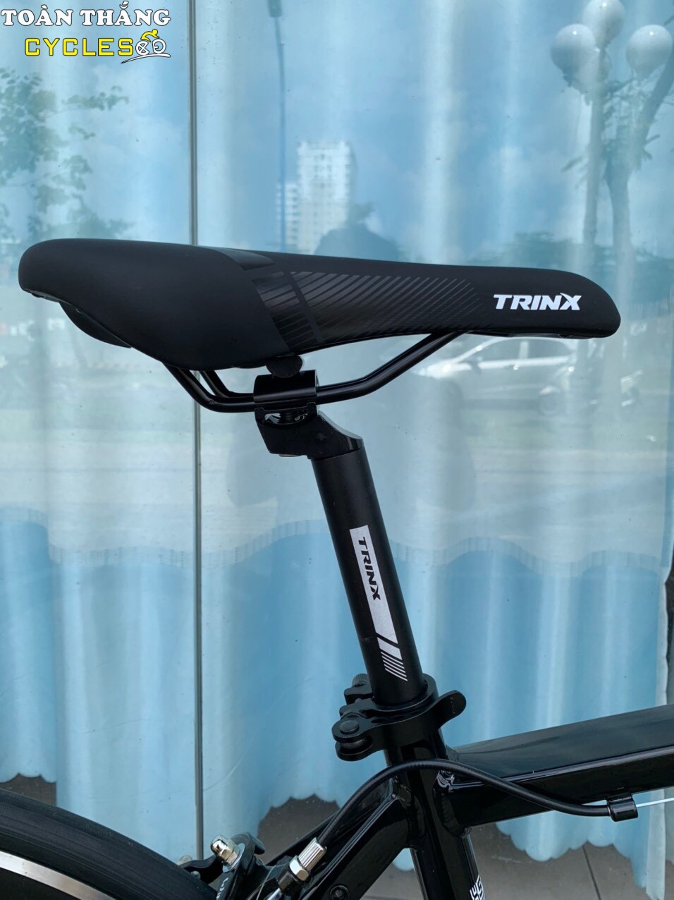 Xe đạp đua TRINX TEMPO1.0 2020 Đen xám