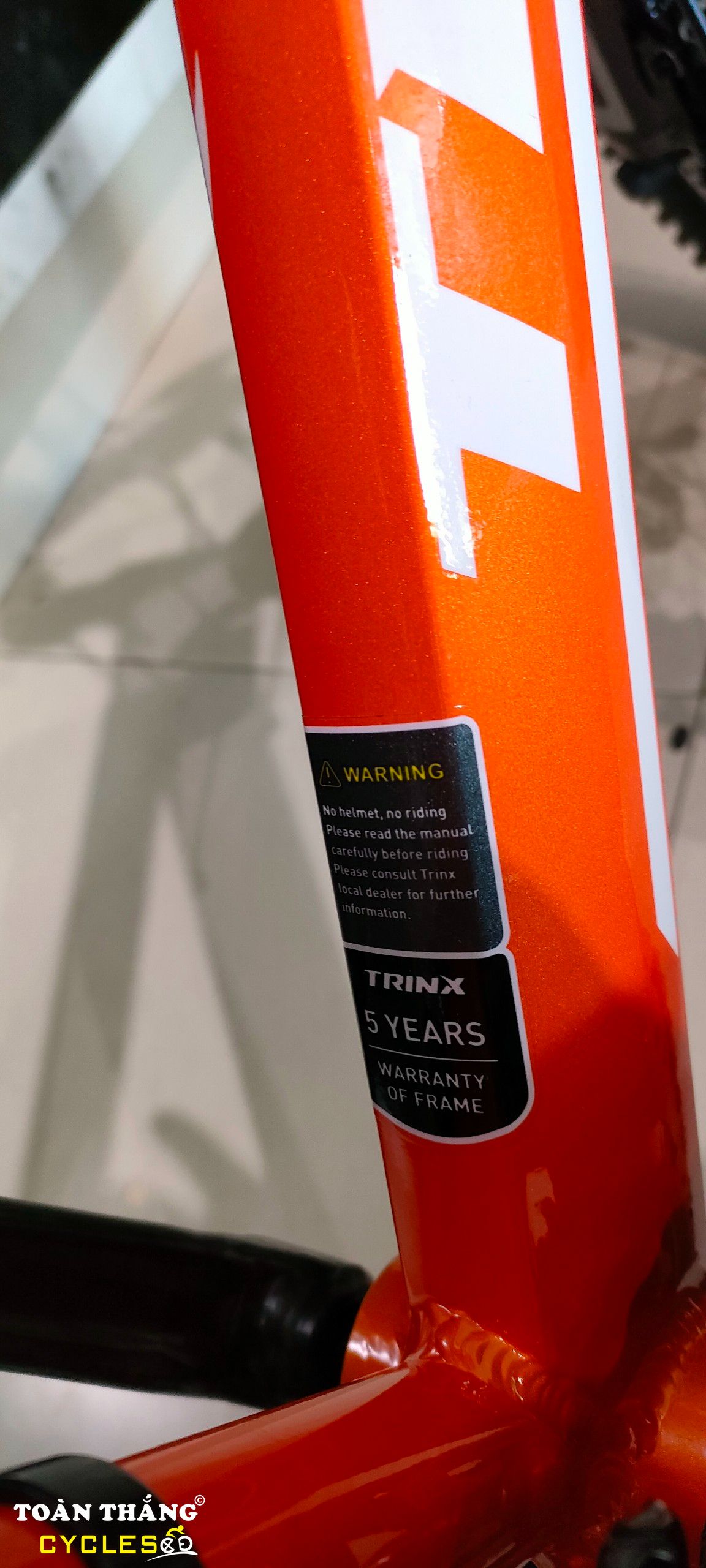 TrinX Junior 4.0 2021 tem sơn nước chìm