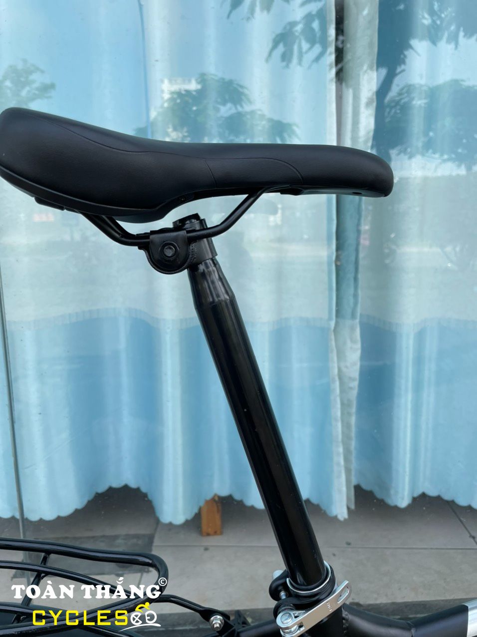 Xe đạp gấp Califa 2021 20inch Black