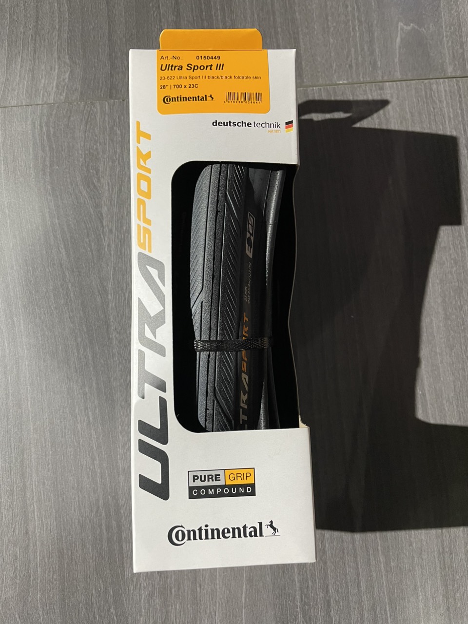 Vỏ xe đạp Continental Ultra Sport III (700c)x23c