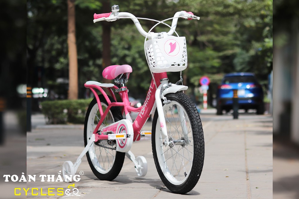Xe đạp trẻ em TOPRIGHT Star Princess 16 inch Hồng