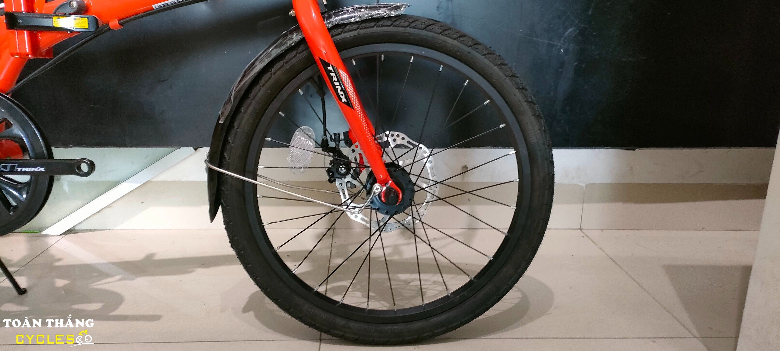 Xe đạp gấp TrinX LIFE 2.0 2020 Cam