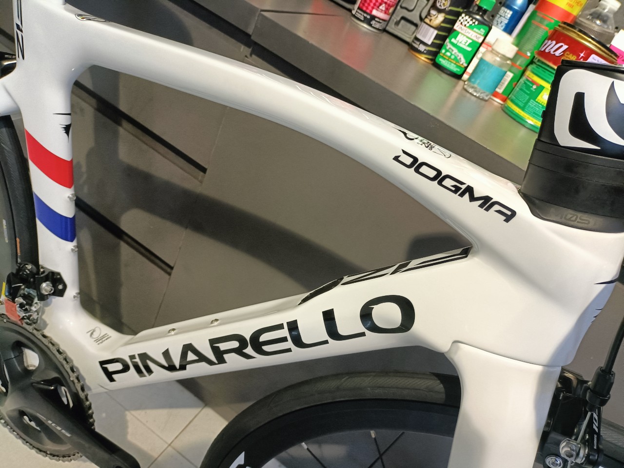 Xe đạp đua Pinarello F10 105 R7000 Deuter White 