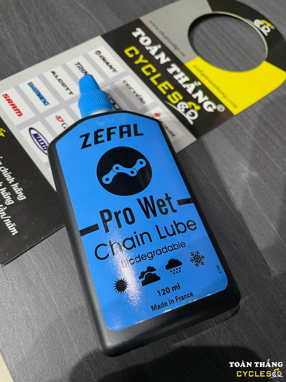 Dầu Zefal Pro Wet Chain Lube 120ml