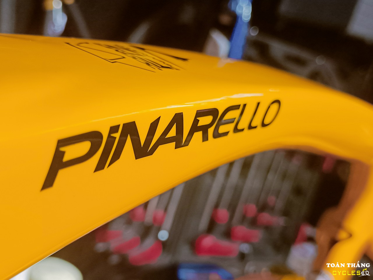 Khung Pinarello F12 Yellow