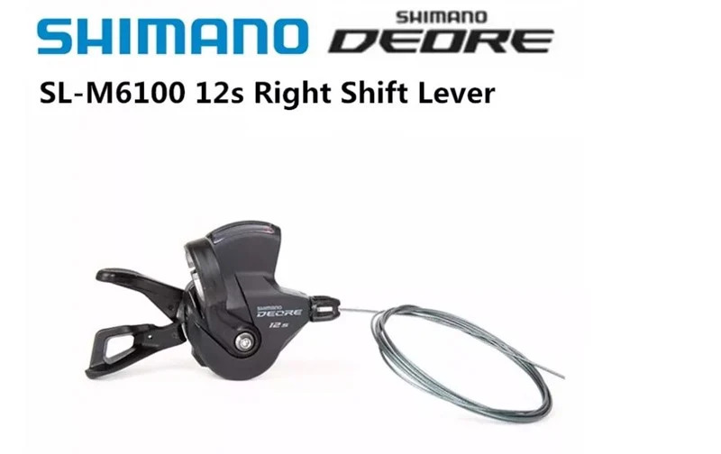 Tay bấm đề xả Shimano Deore SL-M6100 12 tốc độ