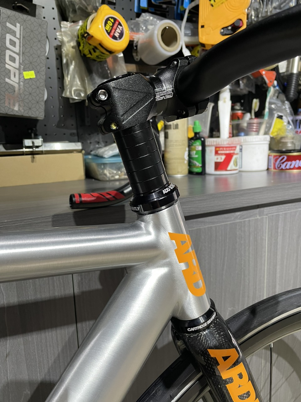 Xe đạp Fixed Gear Ardently Arena Silver Orange