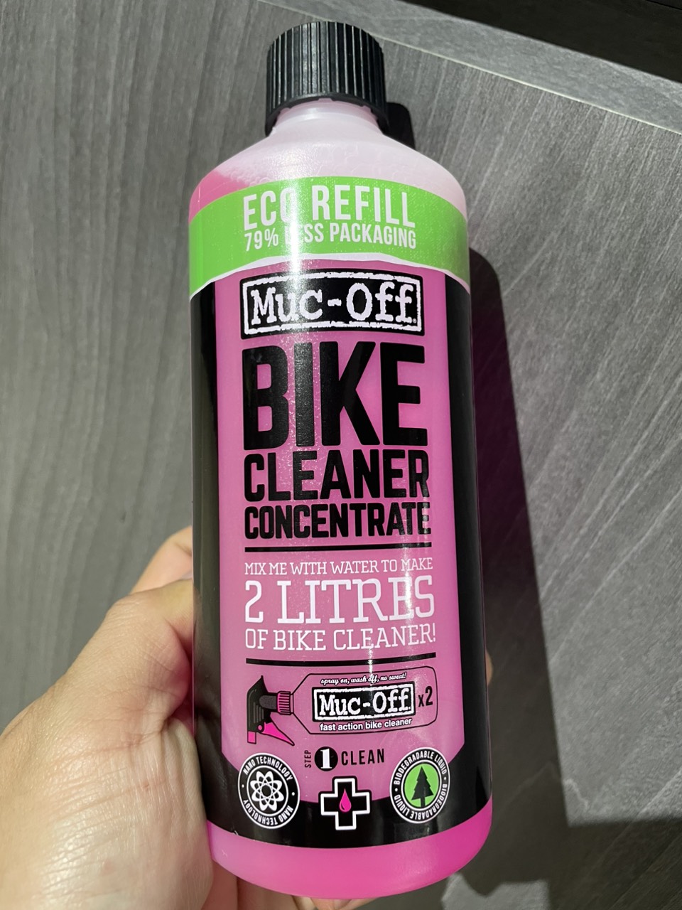 Dung Dịch Rửa Xe Muc- Off Cô Đặc Công Nghệ Nano Bike Cleaner Concentrate